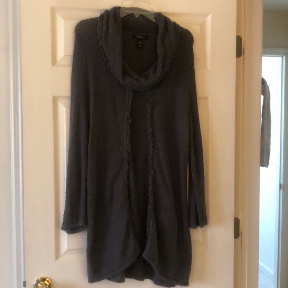 Style & Co. Long Tunic Cowl-Necked Sweater